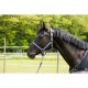 Nylonové ohlávka na koně v barvě fialovo/černá, velikost full